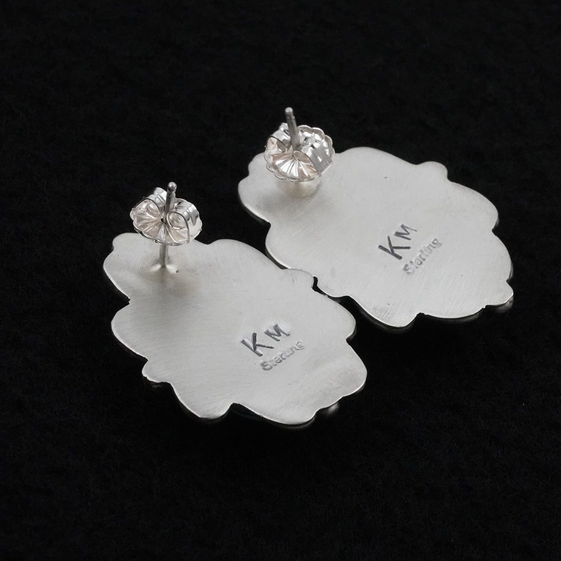 Kobe Martinez Turquoise & Sterling Silver Earrings