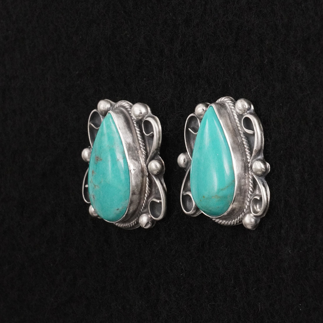 Kobe Martinez Turquoise & Sterling Silver Earrings