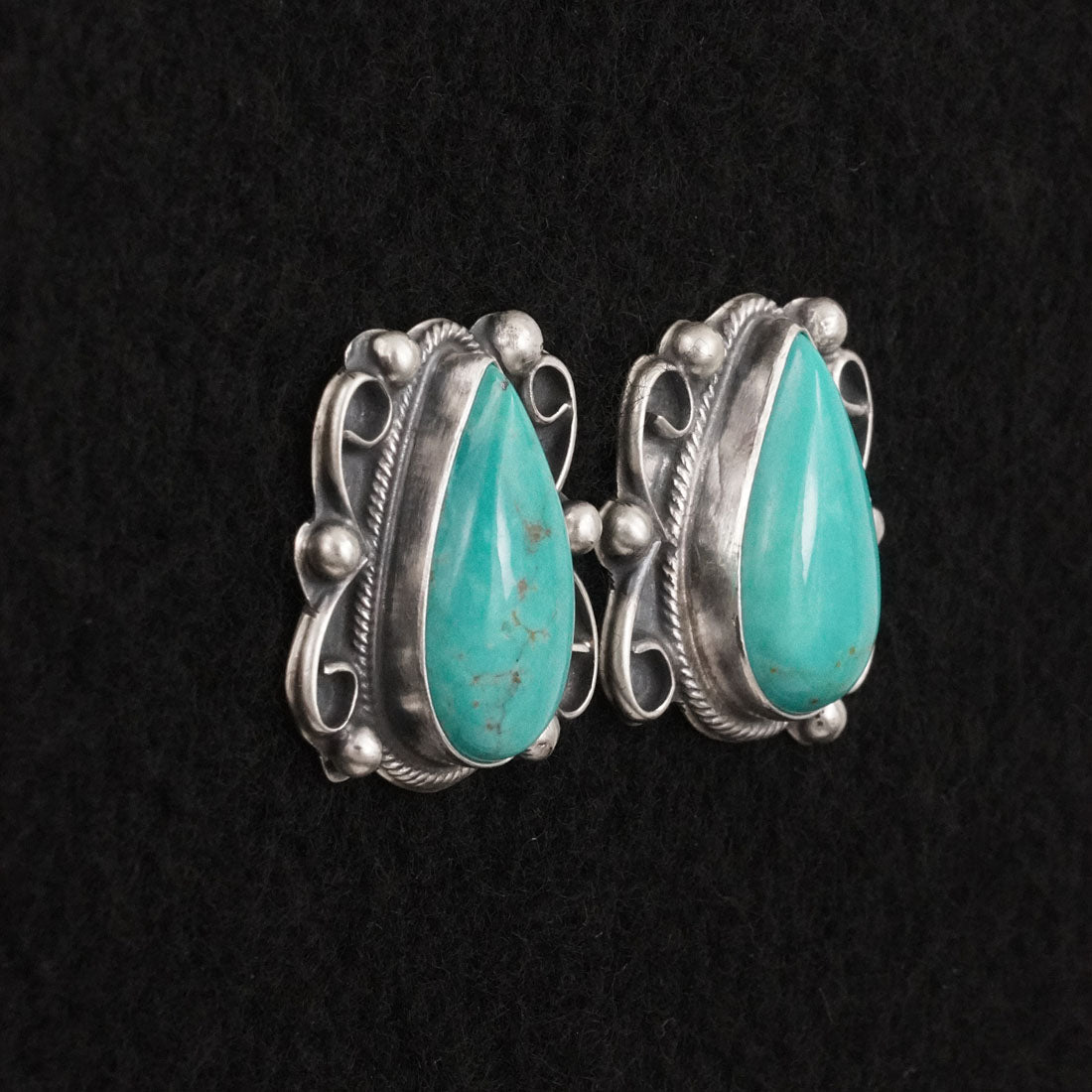 Kobe Martinez Turquoise & Sterling Silver Earrings