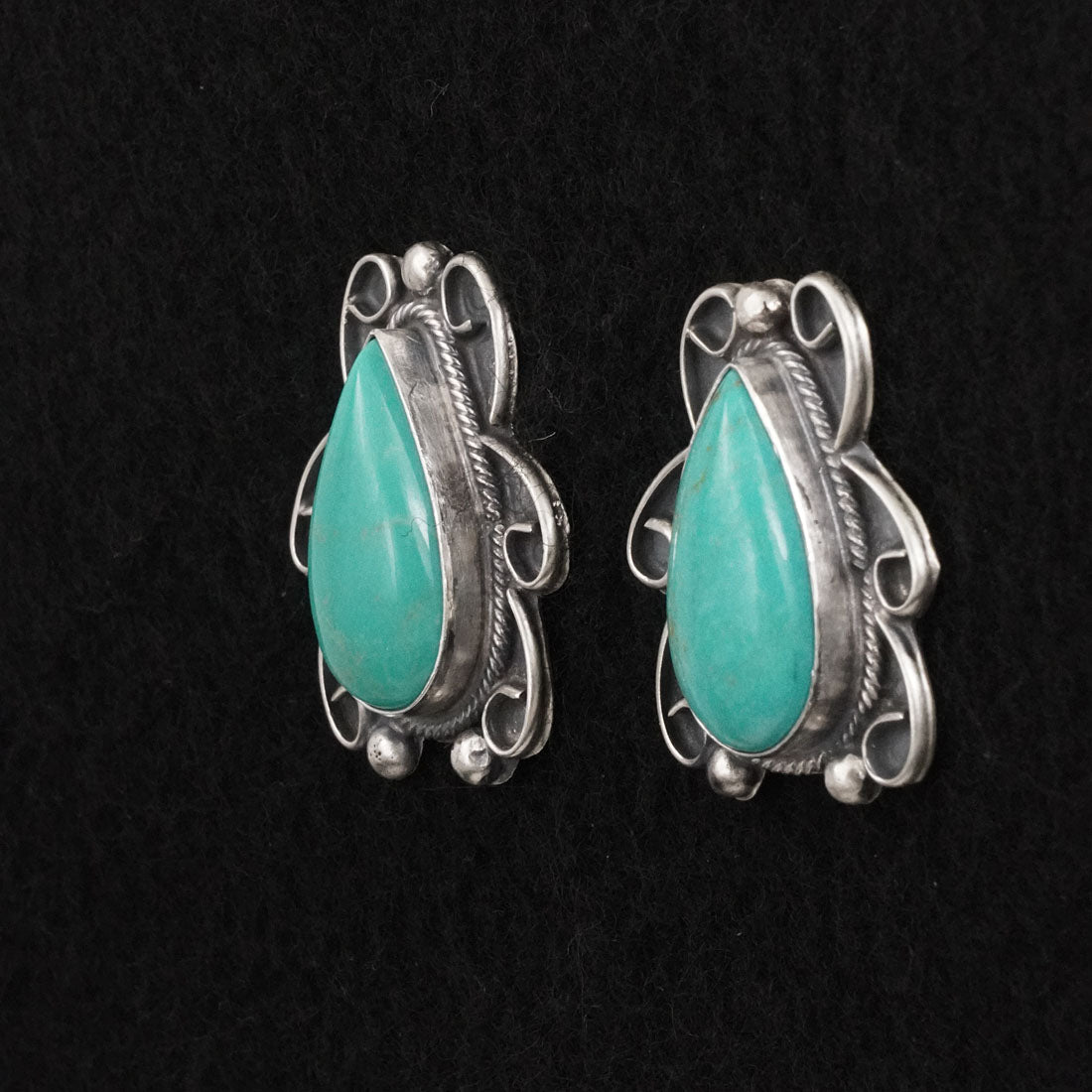 Kobe Martinez Turquoise & Sterling Silver Earrings