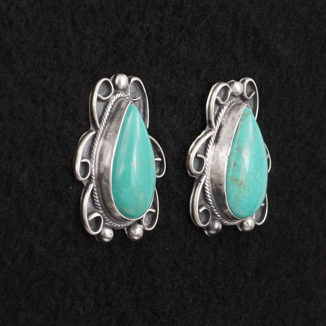 Kobe Martinez Turquoise & Sterling Silver Earrings