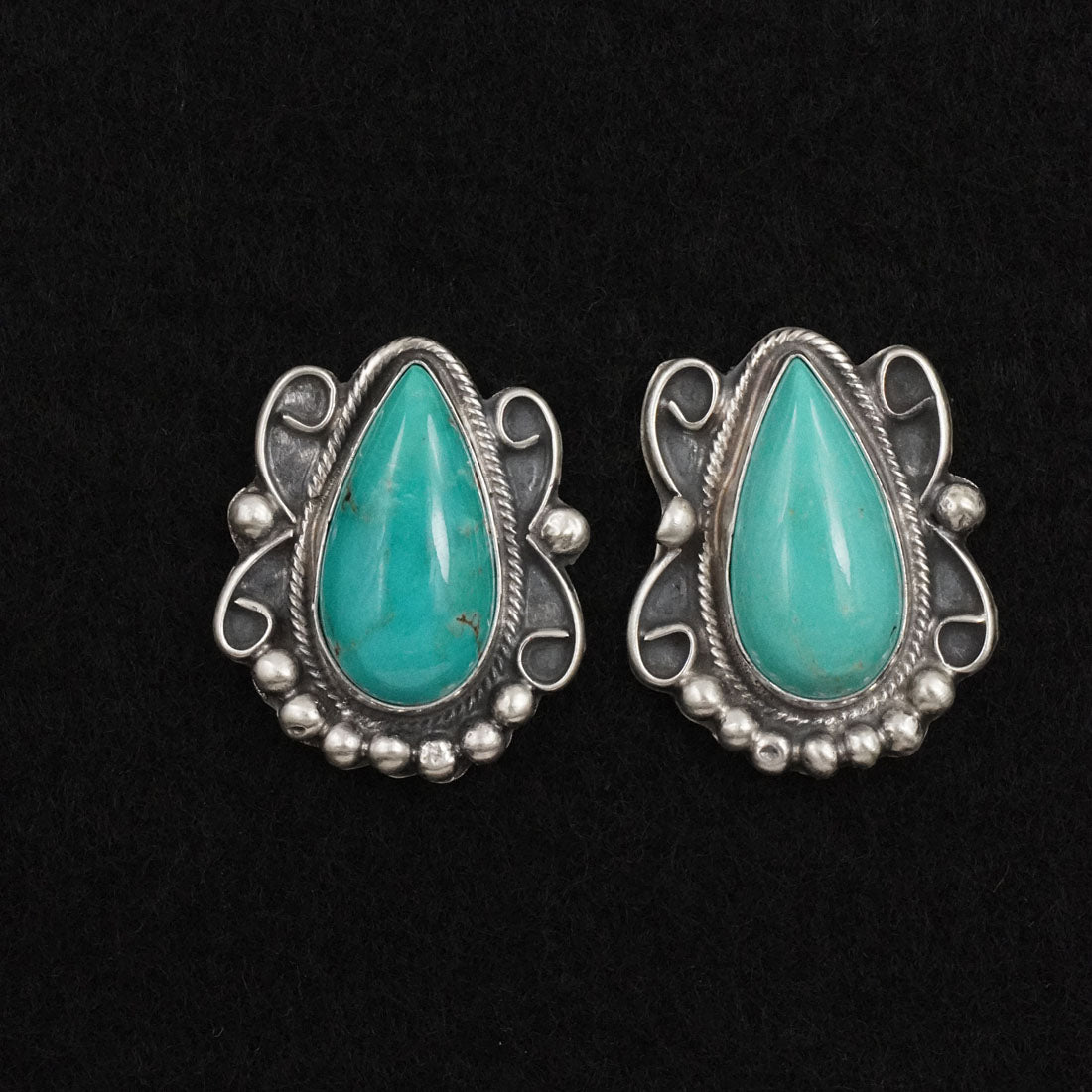 Kobe Martinez Turquoise & Sterling Silver Earrings