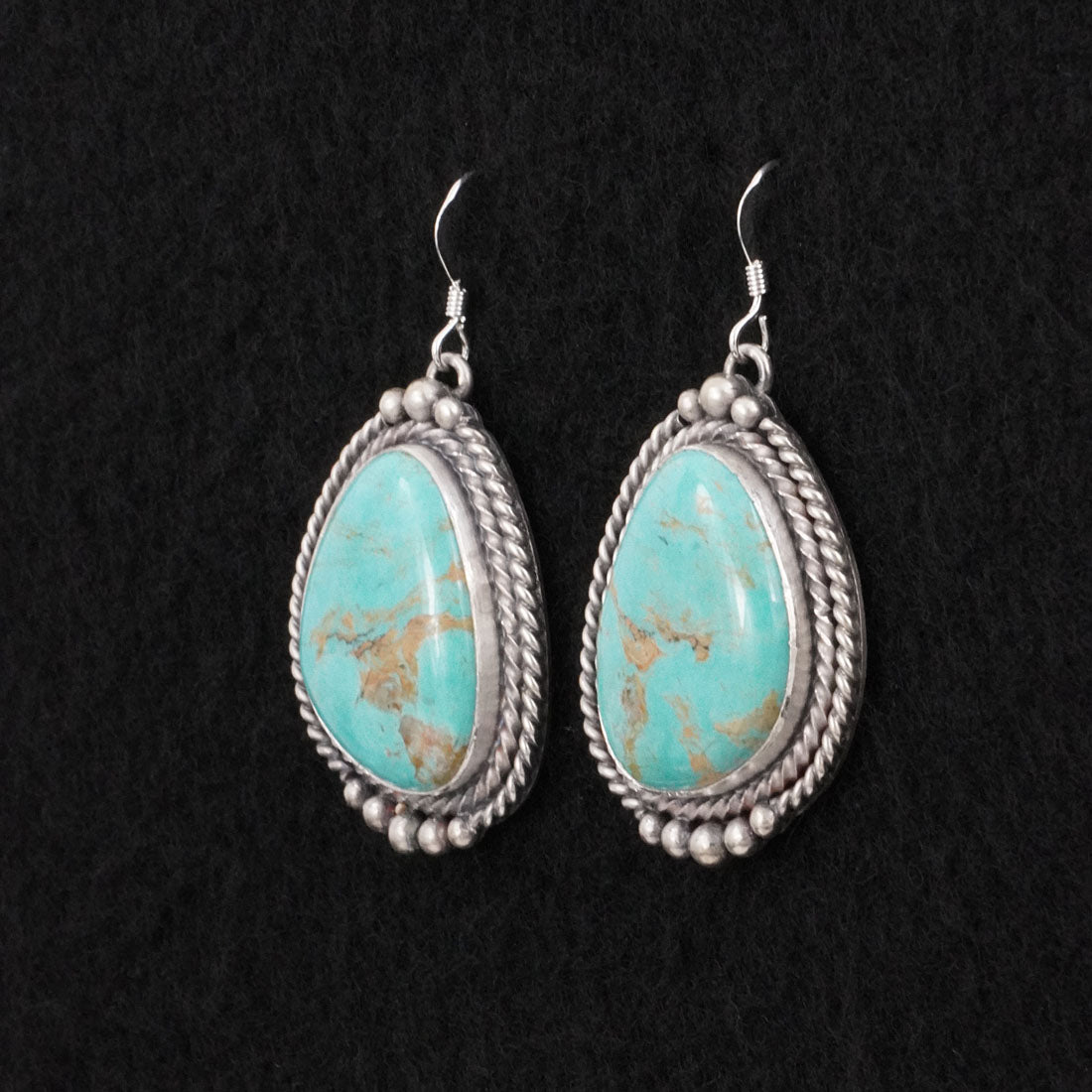 Loretta Delgarito Turquoise & Sterling Silver Earrings