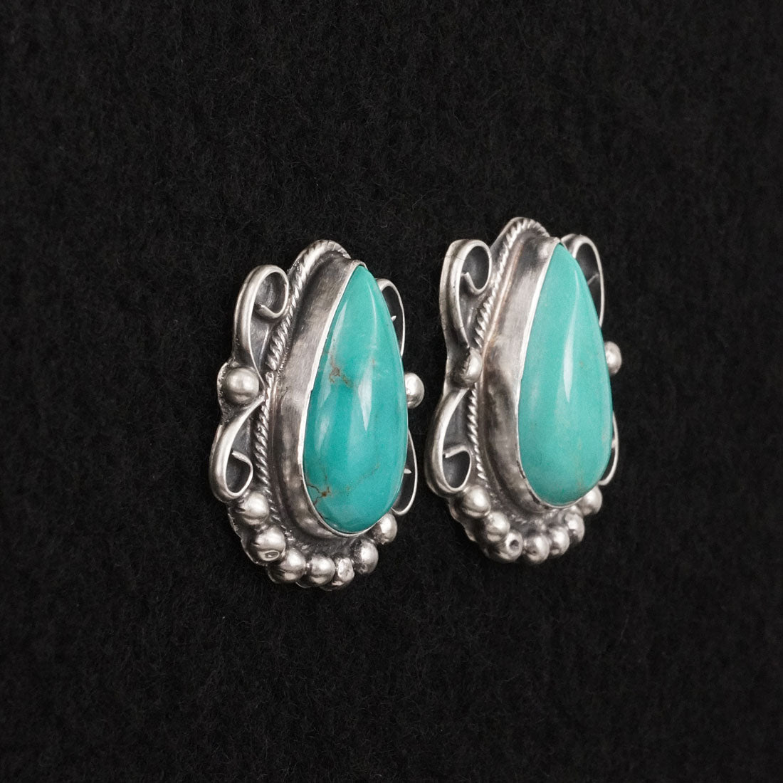 Kobe Martinez Turquoise & Sterling Silver Earrings