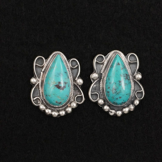 Kobe Martinez Turquoise & Sterling Silver Earrings