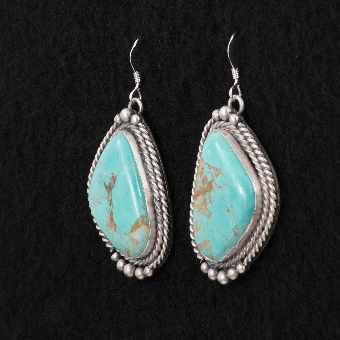 Loretta Delgarito Turquoise & Sterling Silver Earrings