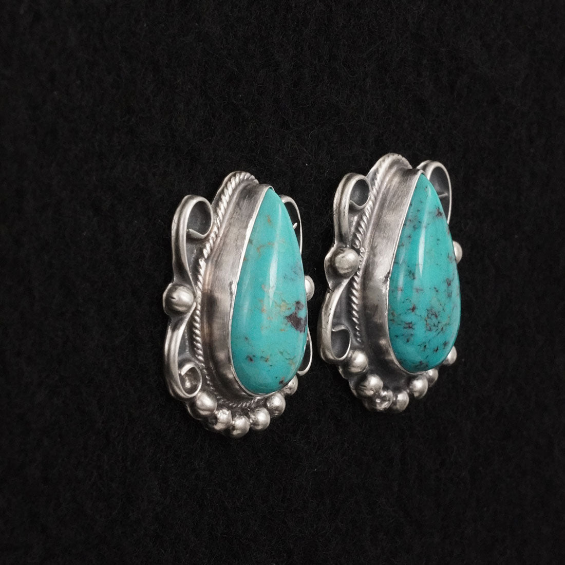 Kobe Martinez Turquoise & Sterling Silver Earrings