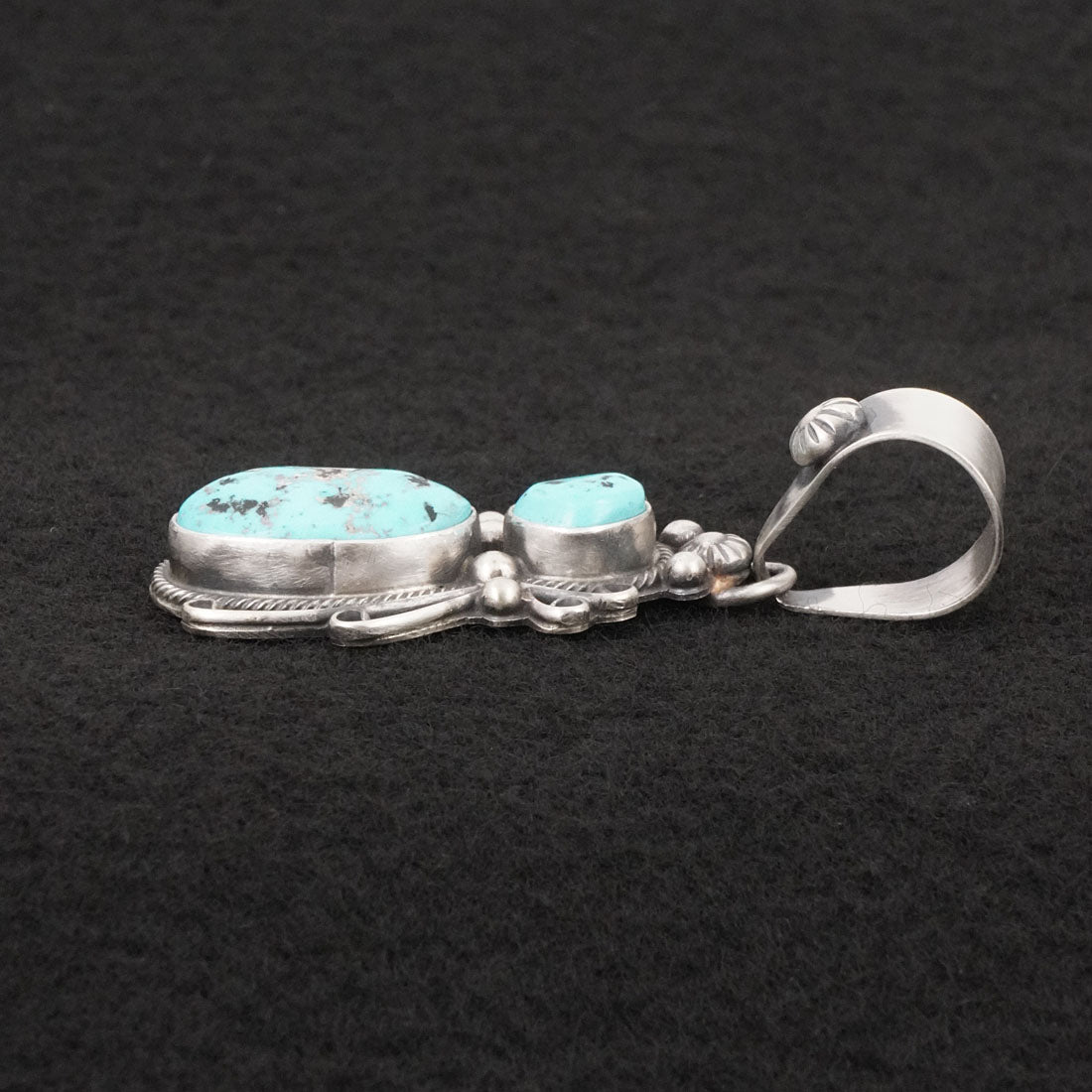 Kathleen Livingston Turquoise & Sterling Silver Pendant