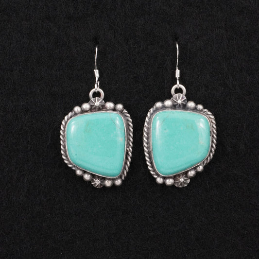 Loretta Delgarito Turquoise & Sterling Silver Earrings