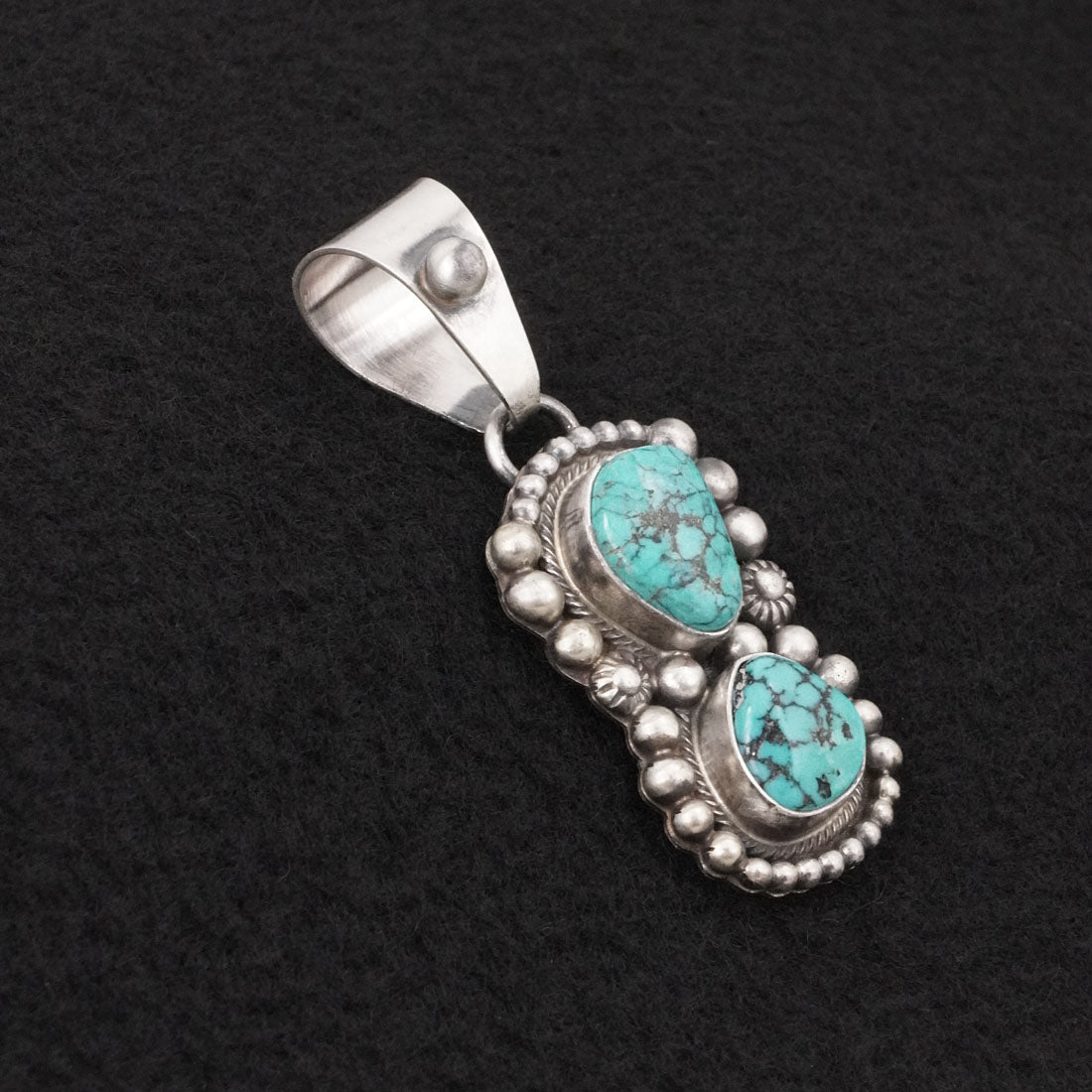 Kathleen Livingston Turquoise & Sterling Silver Pendant