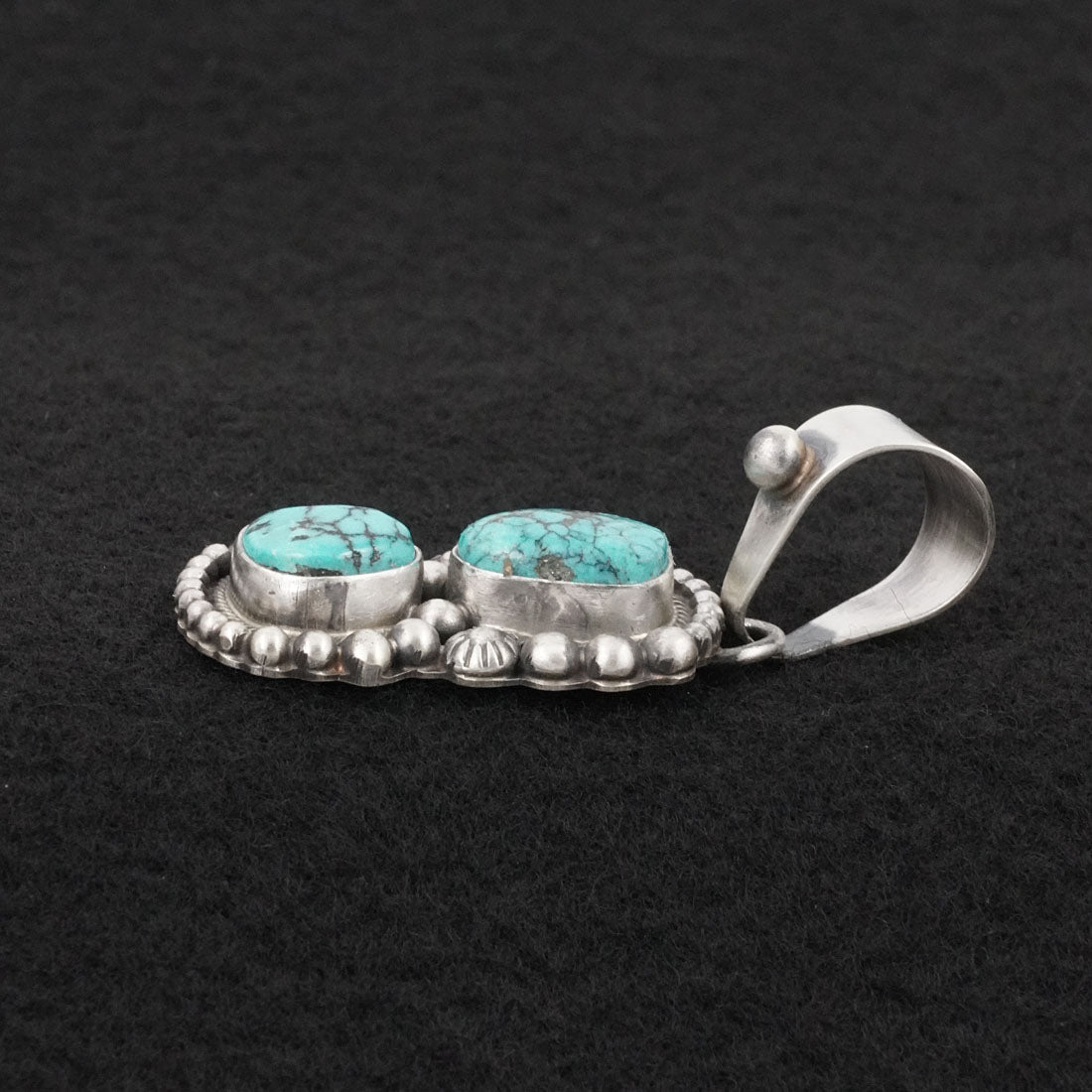 Kathleen Livingston Turquoise & Sterling Silver Pendant