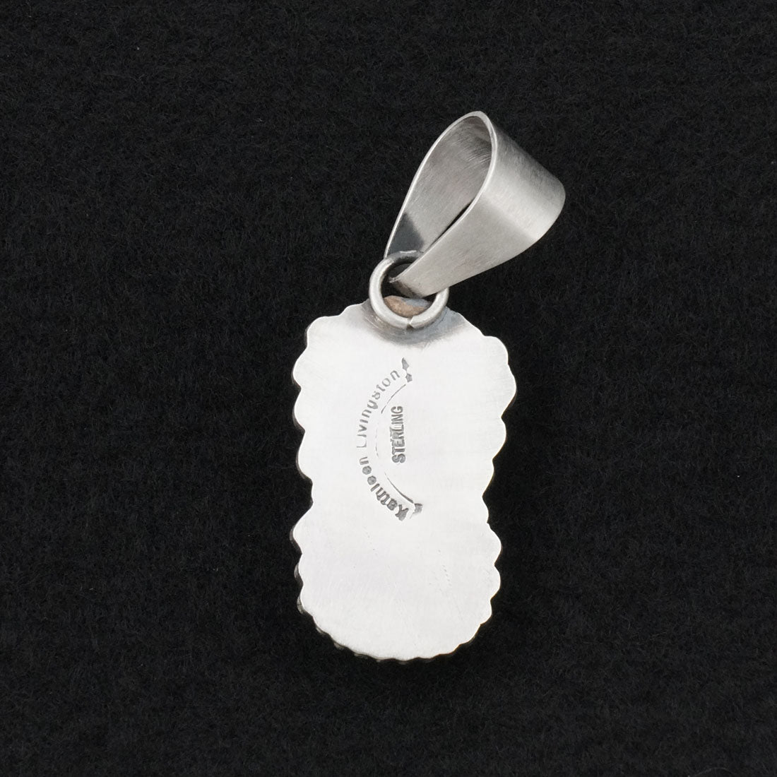 Kathleen Livingston Turquoise & Sterling Silver Pendant