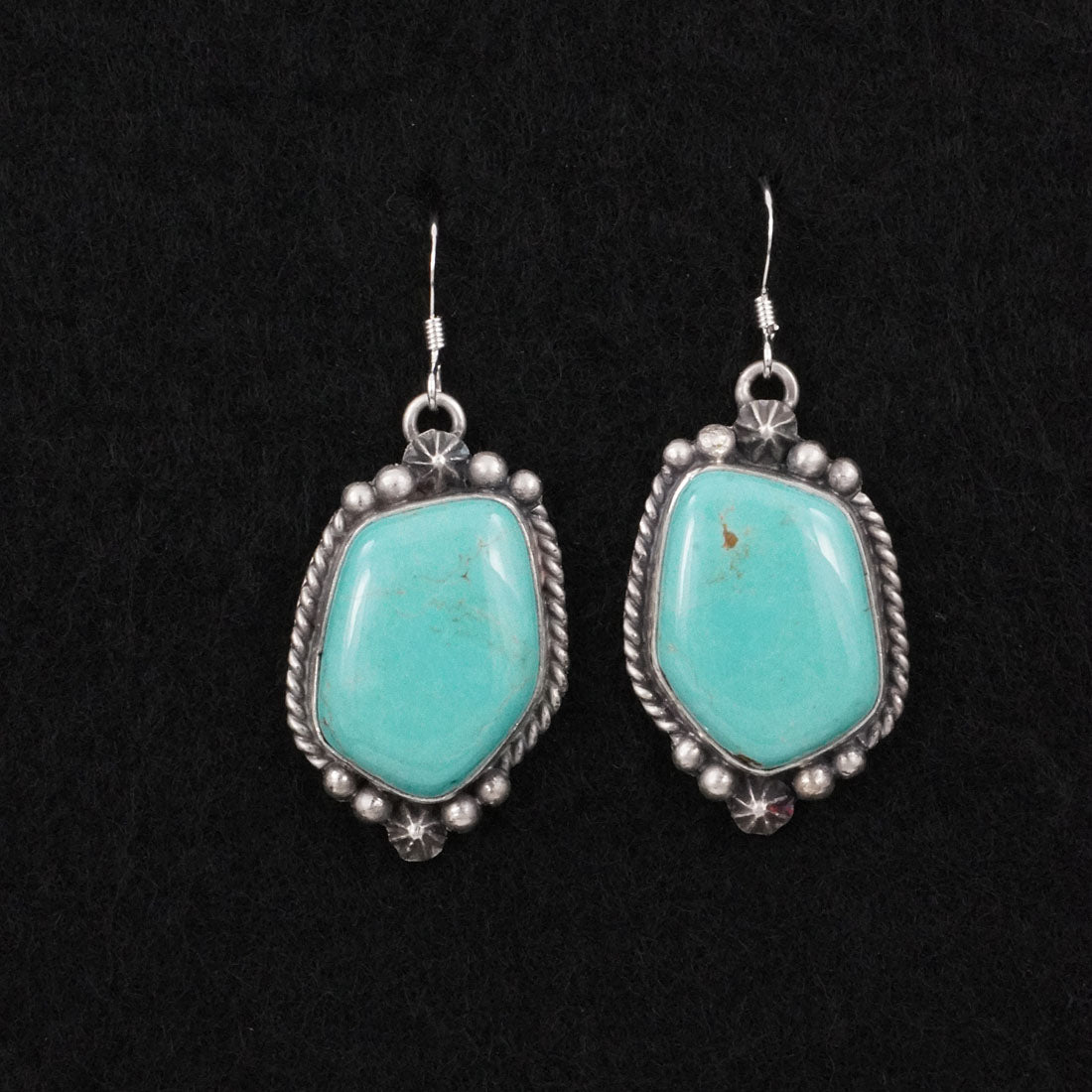 Loretta Delgarito Turquoise & Sterling Silver Earrings
