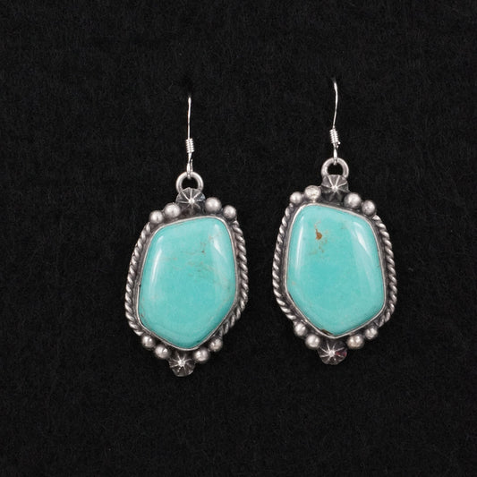 Loretta Delgarito Turquoise & Sterling Silver Earrings