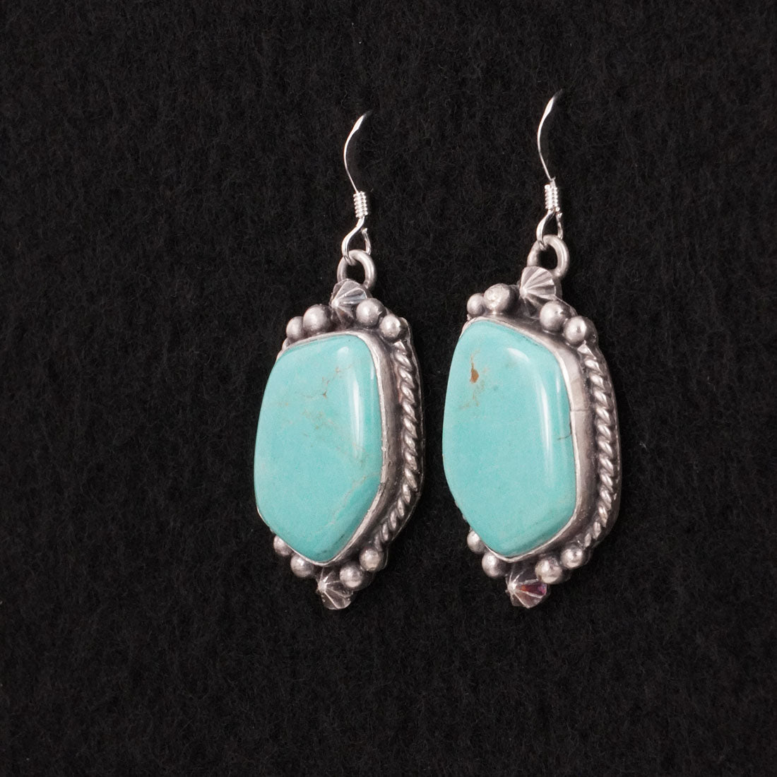 Loretta Delgarito Turquoise & Sterling Silver Earrings