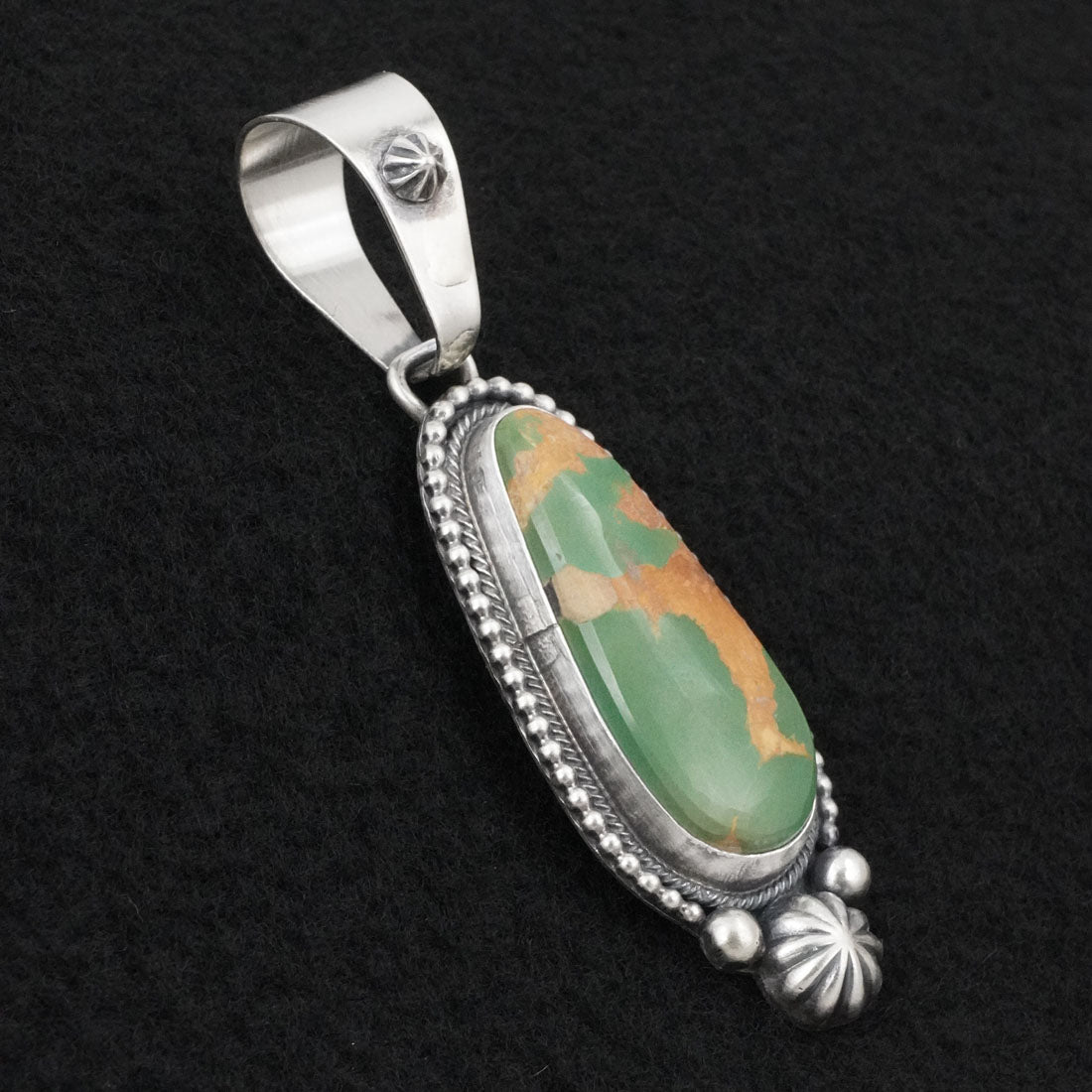 Darrin Livingston Turquoise & Sterling Silver Pendant