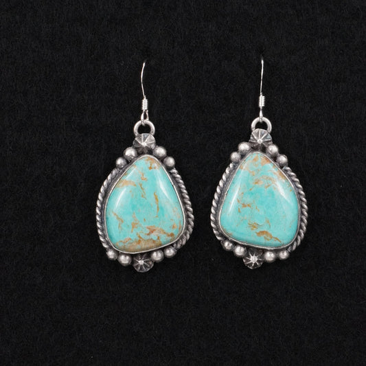 Loretta Delgarito Turquoise & Sterling Silver Earrings
