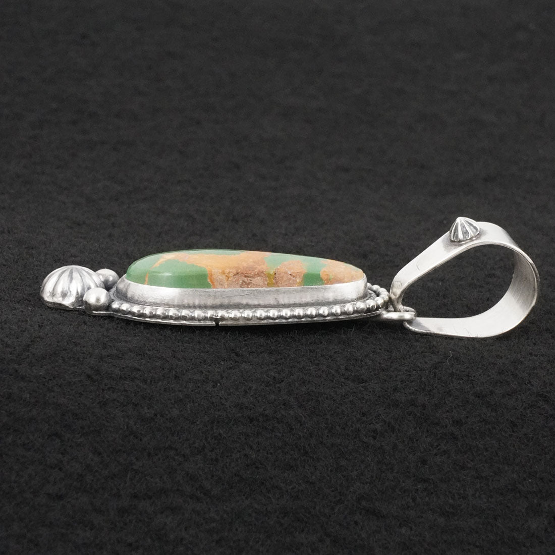 Darrin Livingston Turquoise & Sterling Silver Pendant