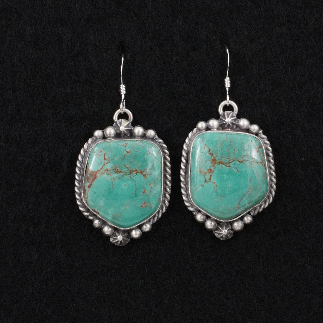 Loretta Delgarito Turquoise & Sterling Silver Earrings
