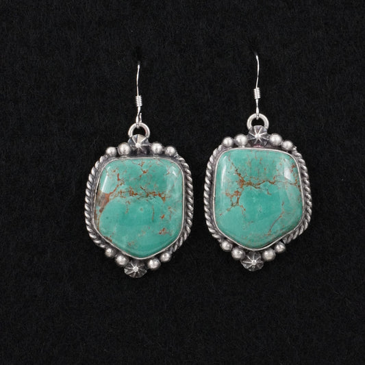 Loretta Delgarito Turquoise & Sterling Silver Earrings