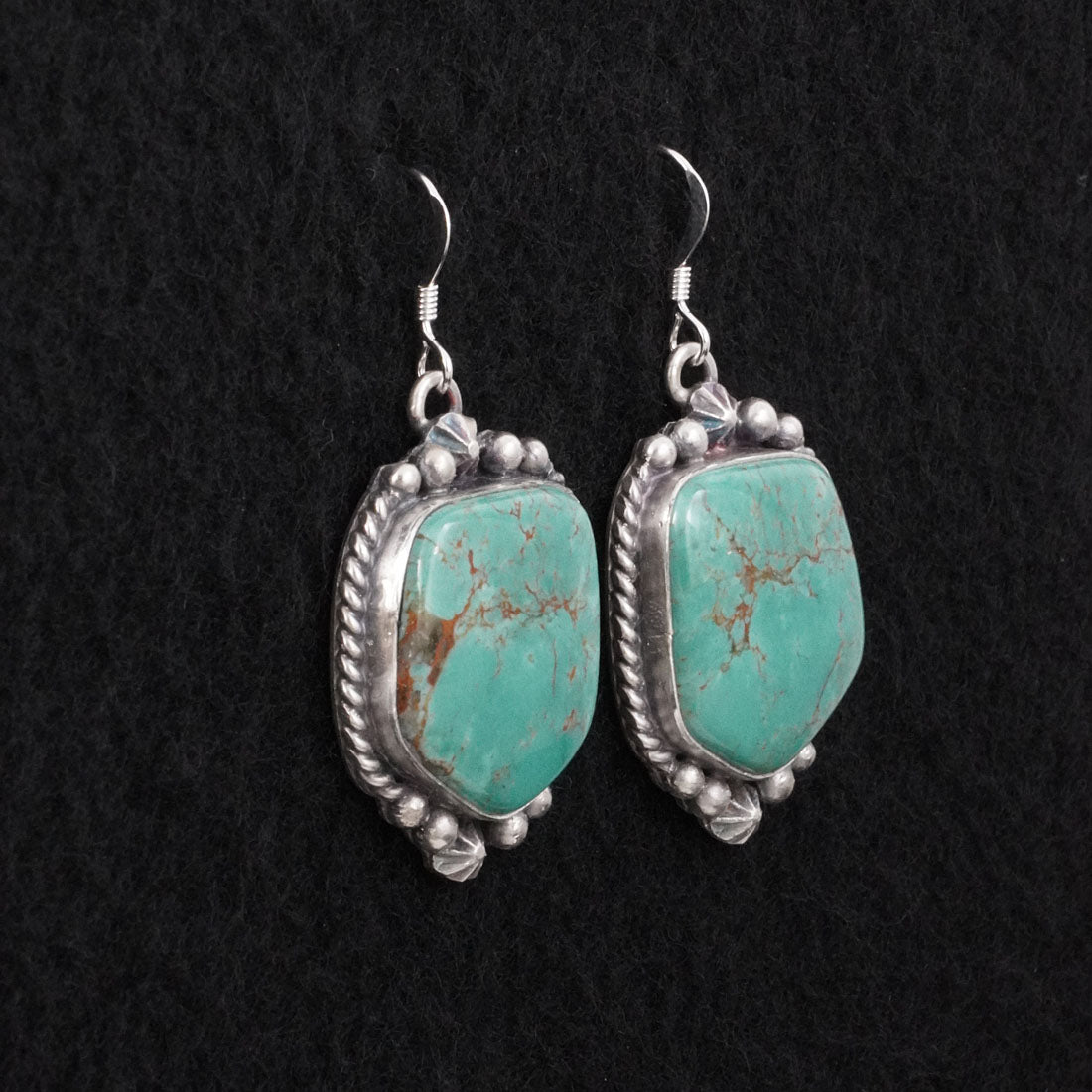 Loretta Delgarito Turquoise & Sterling Silver Earrings