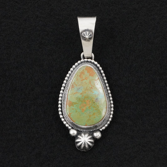 Darrin Livingston Turquoise & Sterling Silver Pendant