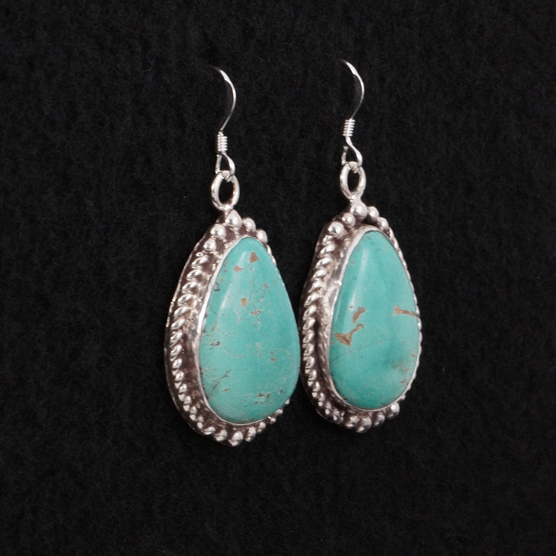 Antwone Brown Turquoise & Sterling Silver Earrings