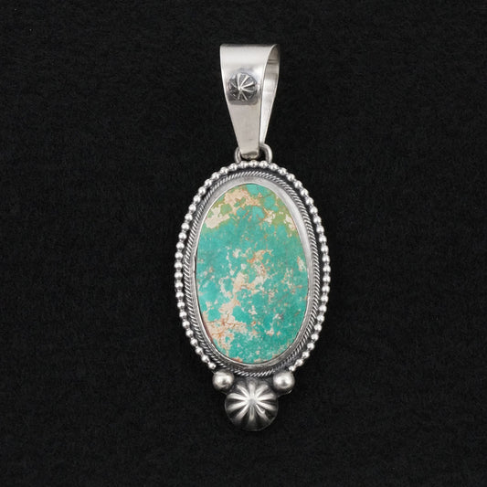 Darrin Livingston Turquoise & Sterling Silver Pendant