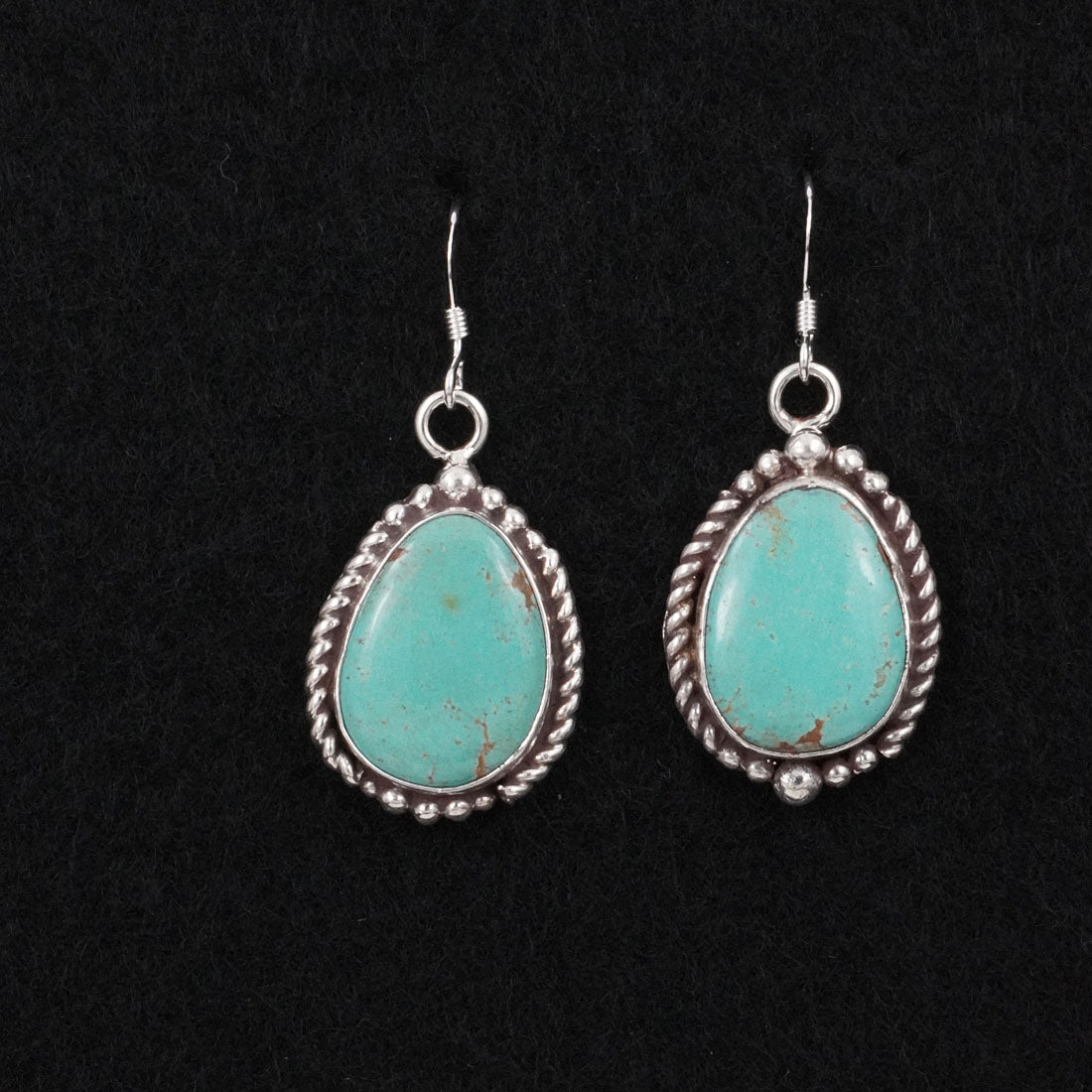 Antwone Brown Turquoise & Sterling Silver Earrings
