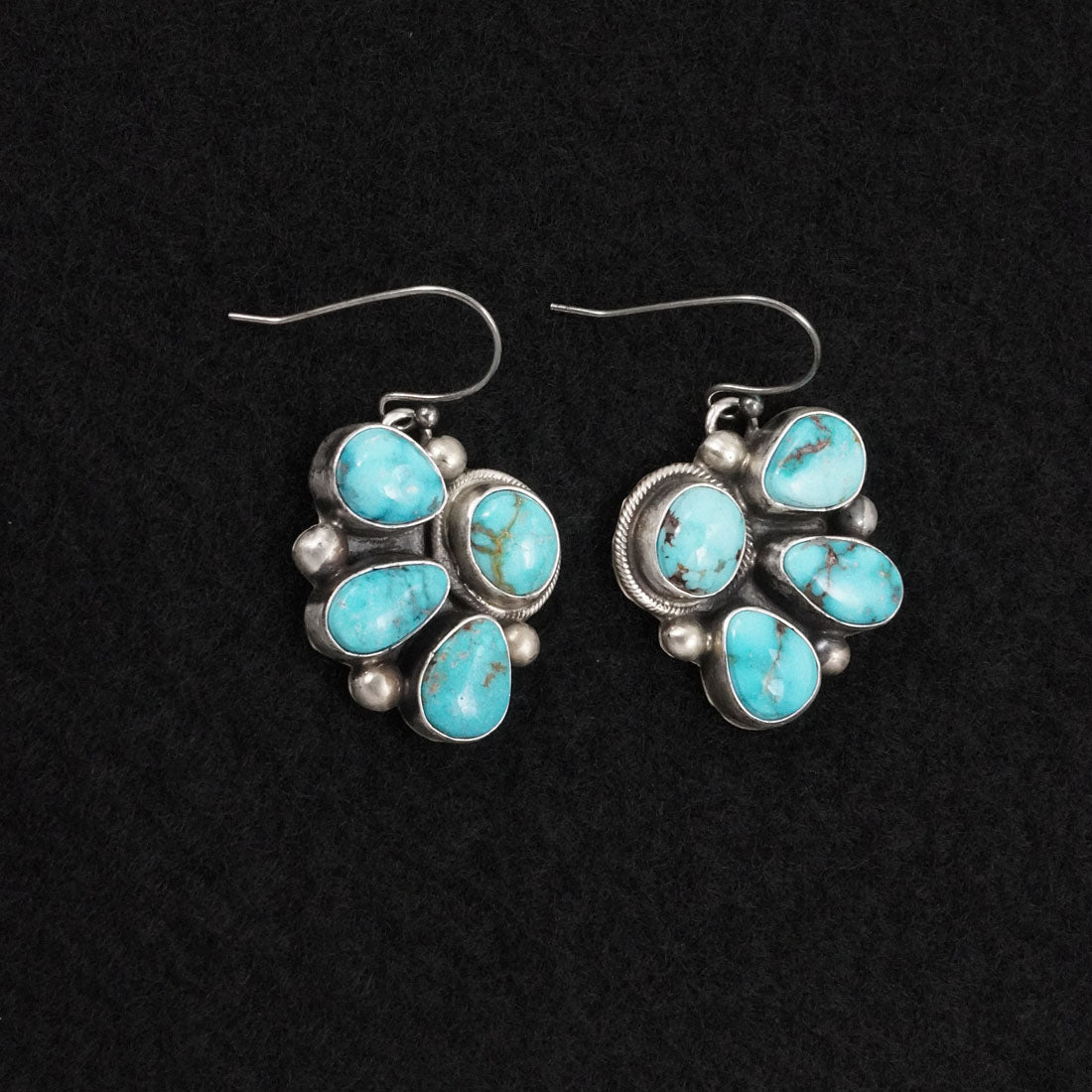 Kathleen Livingston Turquoise & Sterling Silver Necklace Set