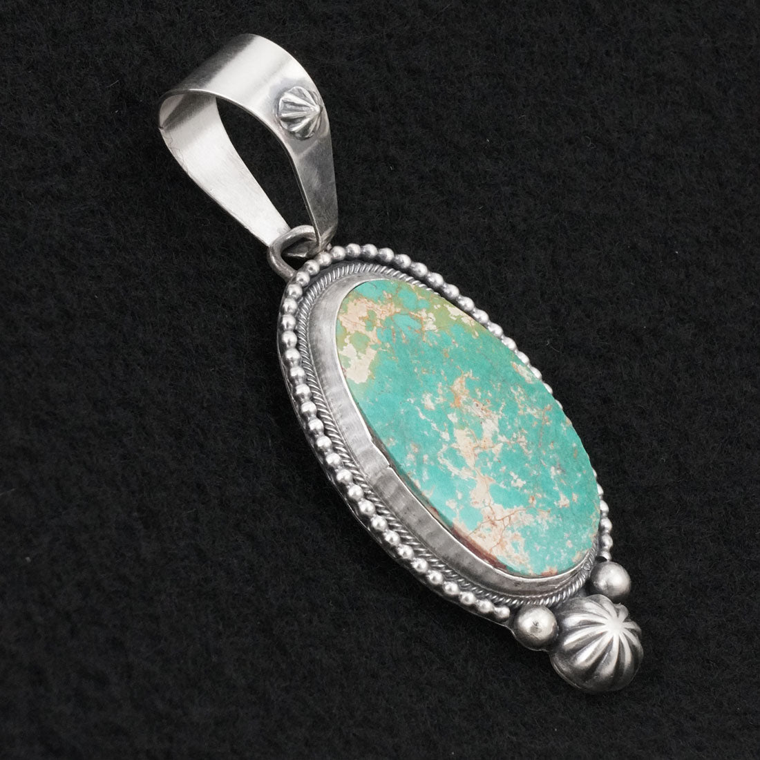 Darrin Livingston Turquoise & Sterling Silver Pendant