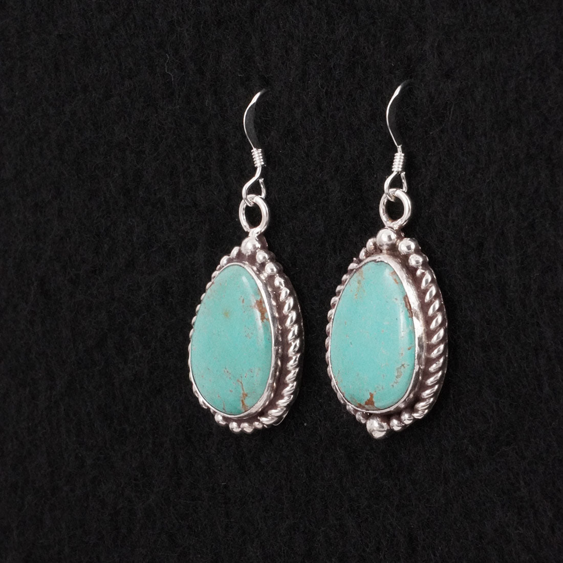 Antwone Brown Turquoise & Sterling Silver Earrings