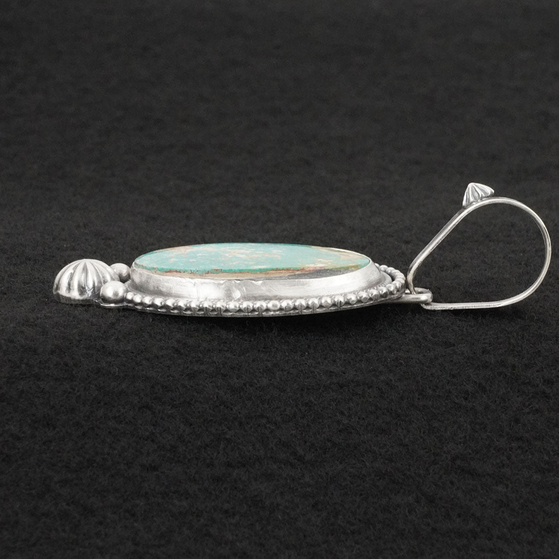 Darrin Livingston Turquoise & Sterling Silver Pendant