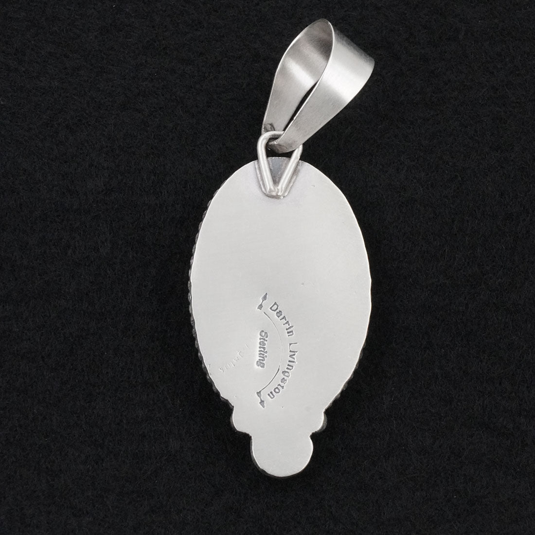 Darrin Livingston Turquoise & Sterling Silver Pendant