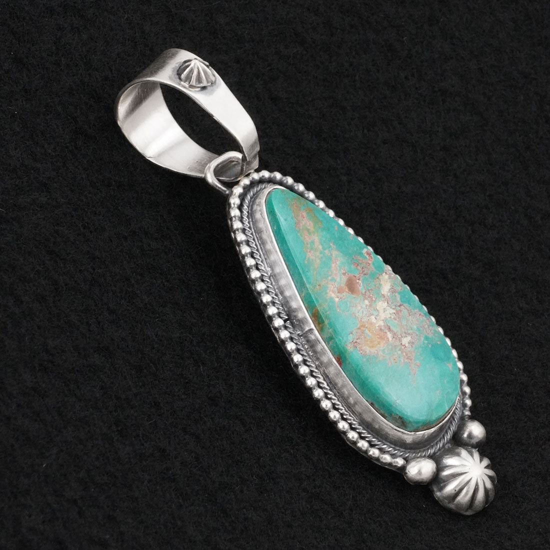 Darrin Livingston Turquoise & Sterling Silver Pendant