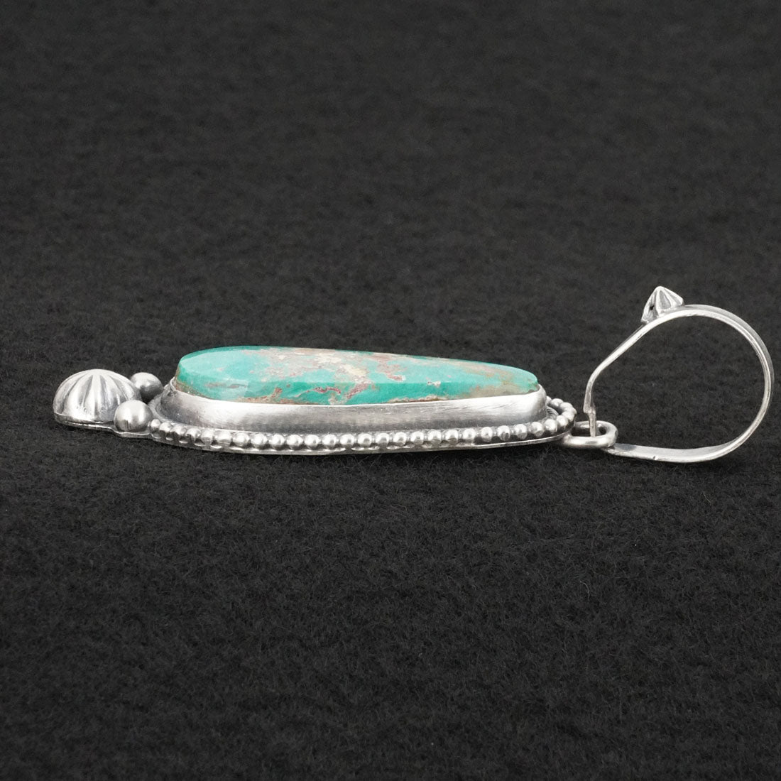 Darrin Livingston Turquoise & Sterling Silver Pendant