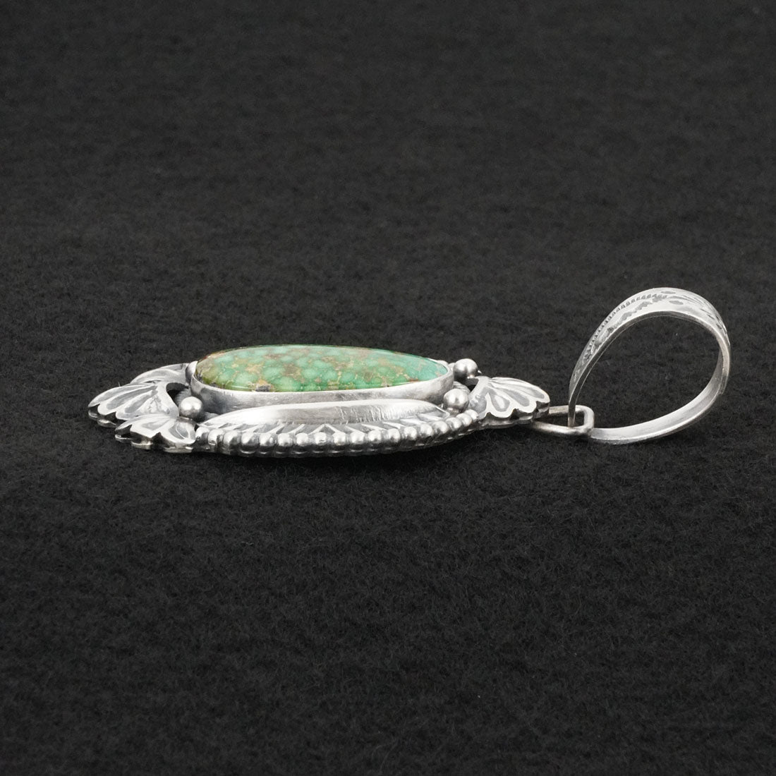 Mark Yazzie Turquoise & Sterling Silver Pendant