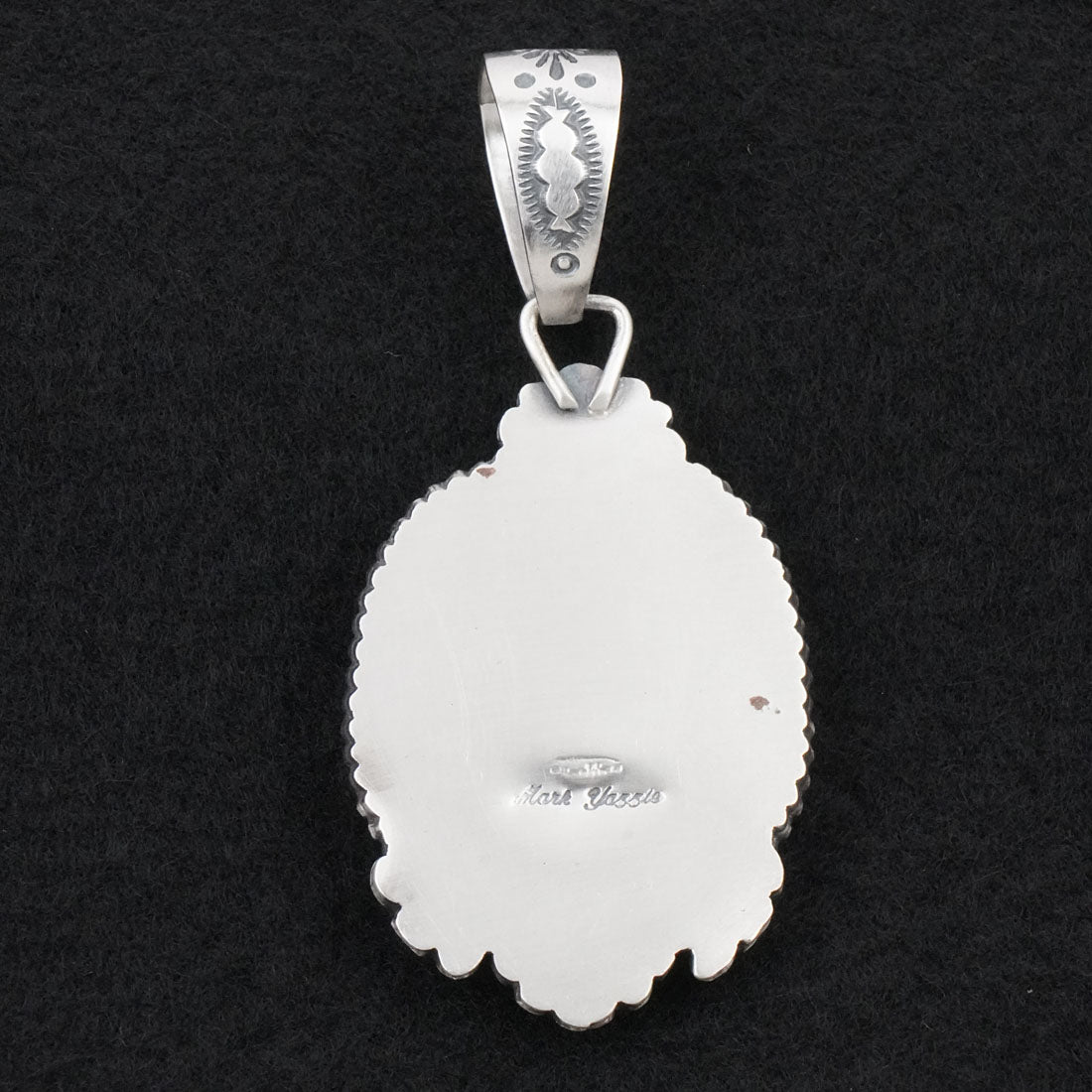 Mark Yazzie Turquoise & Sterling Silver Pendant