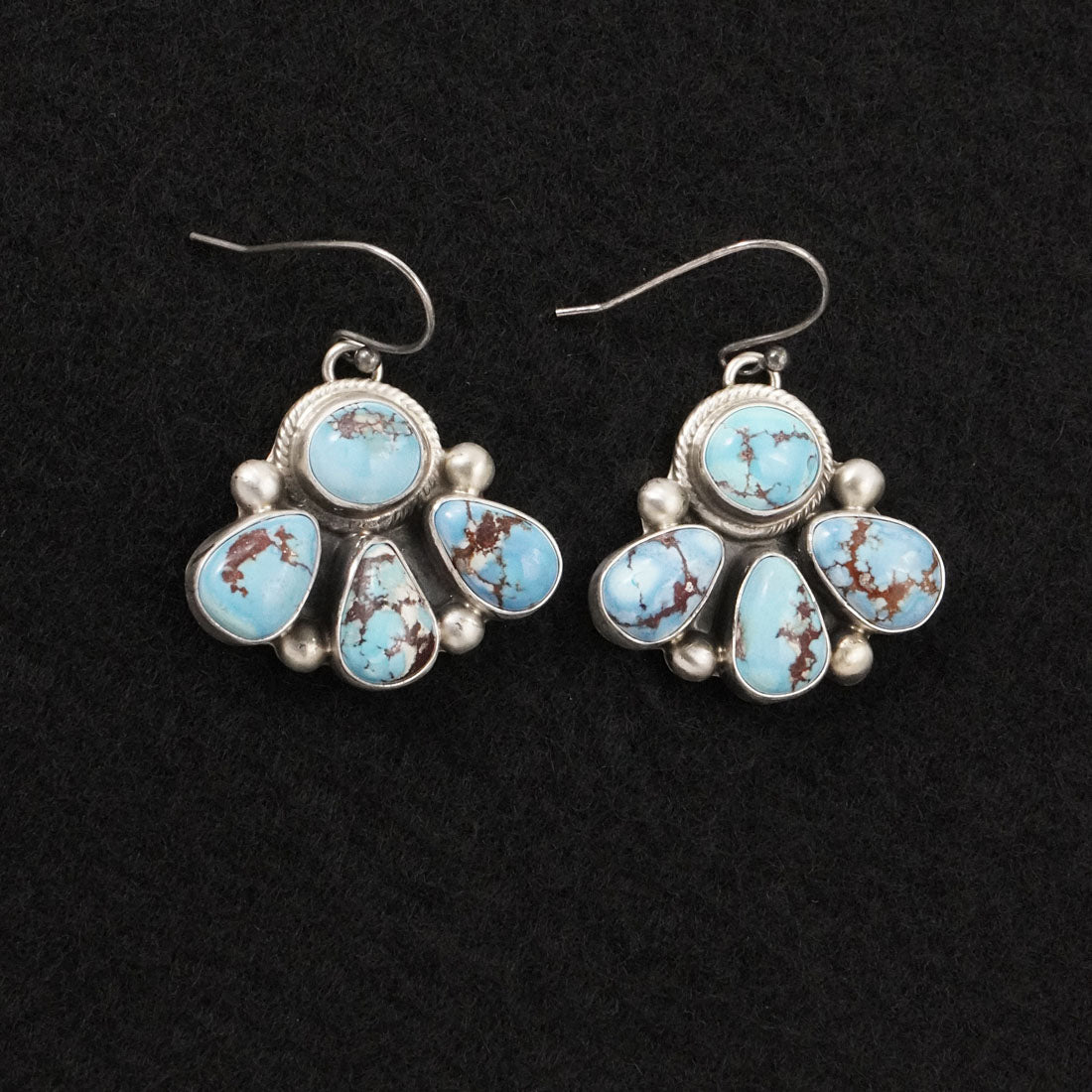 Kathleen Livingston Turquoise & Sterling Silver Necklace Set