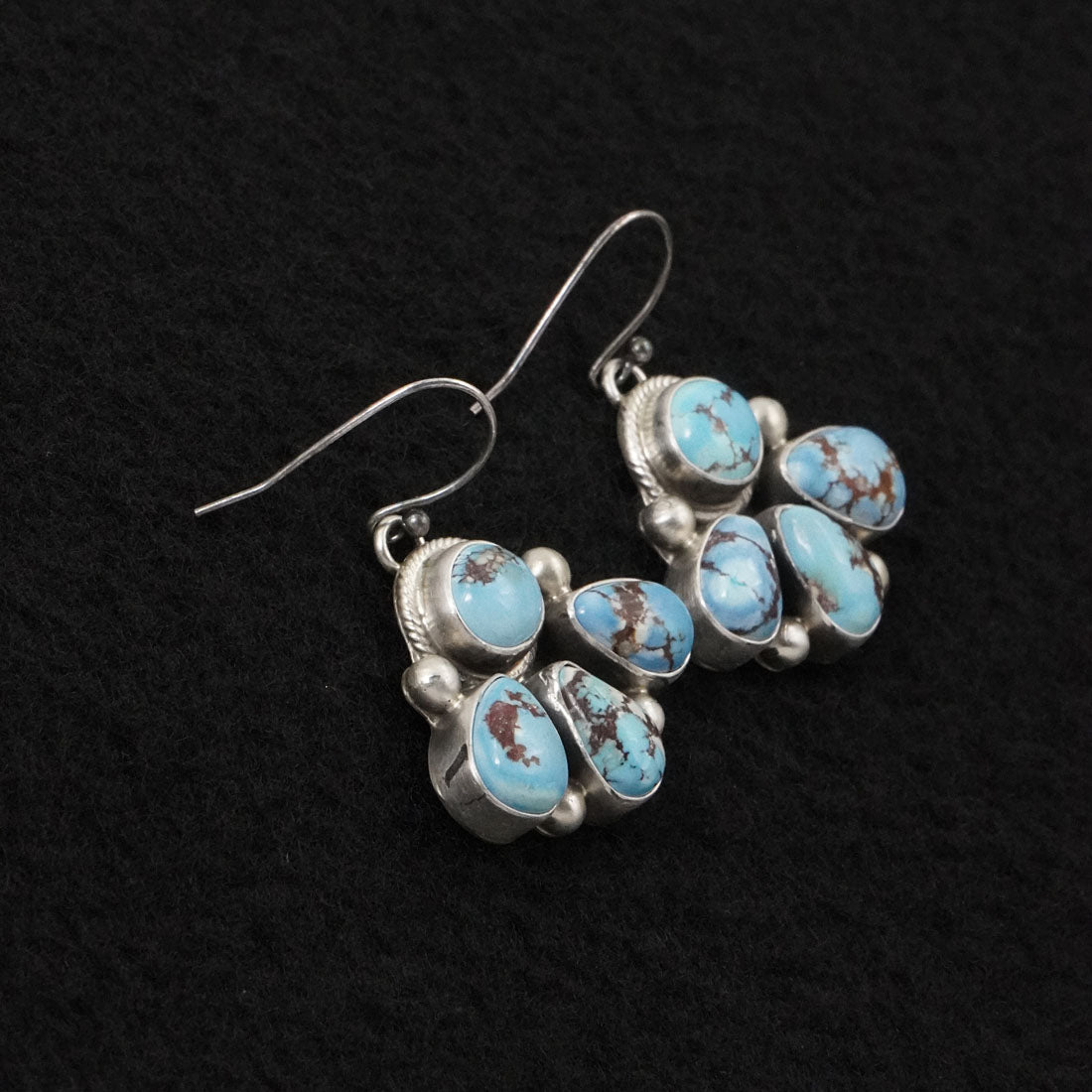 Kathleen Livingston Turquoise & Sterling Silver Necklace Set