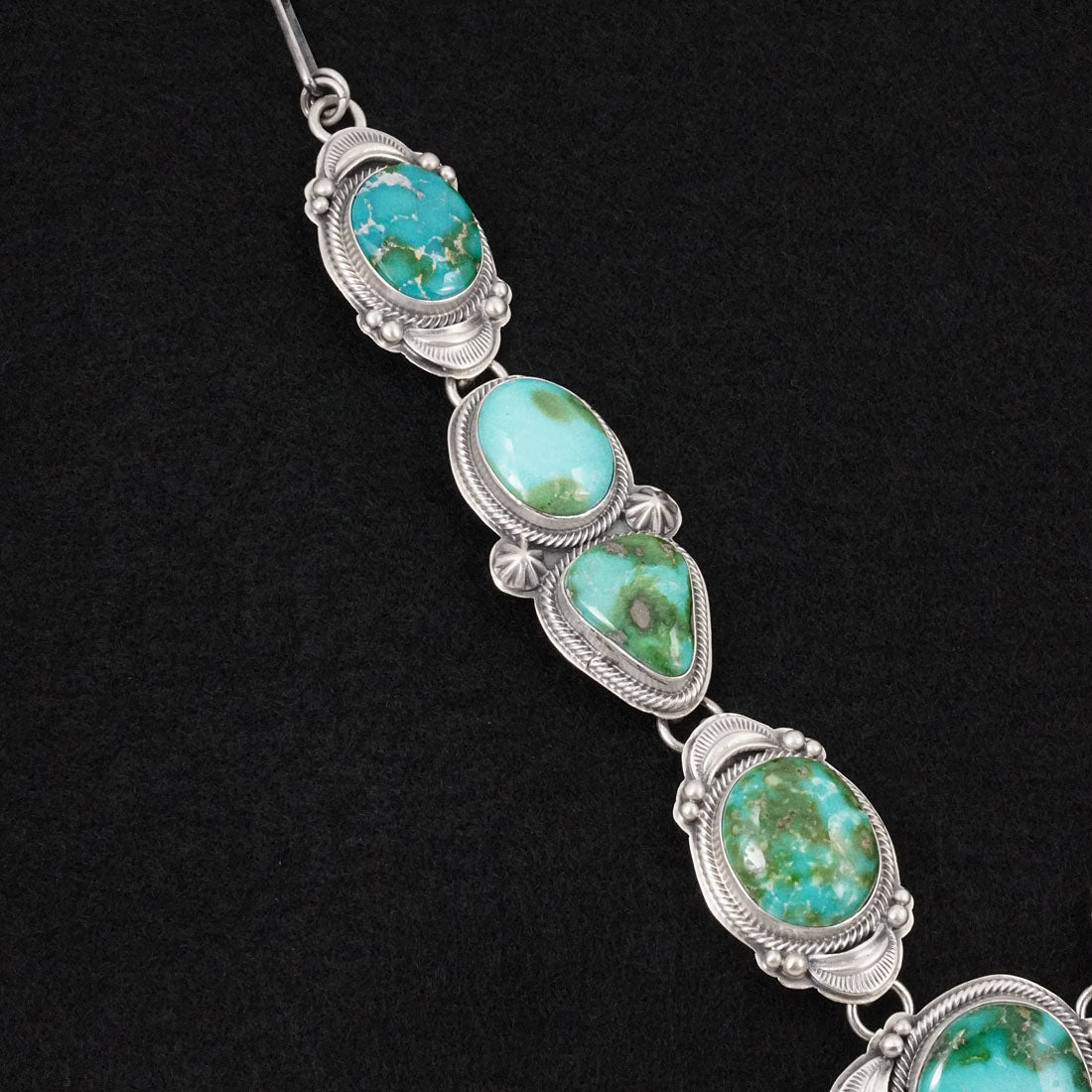 Randy Boyd Turquoise & Sterling Silver Necklace Set