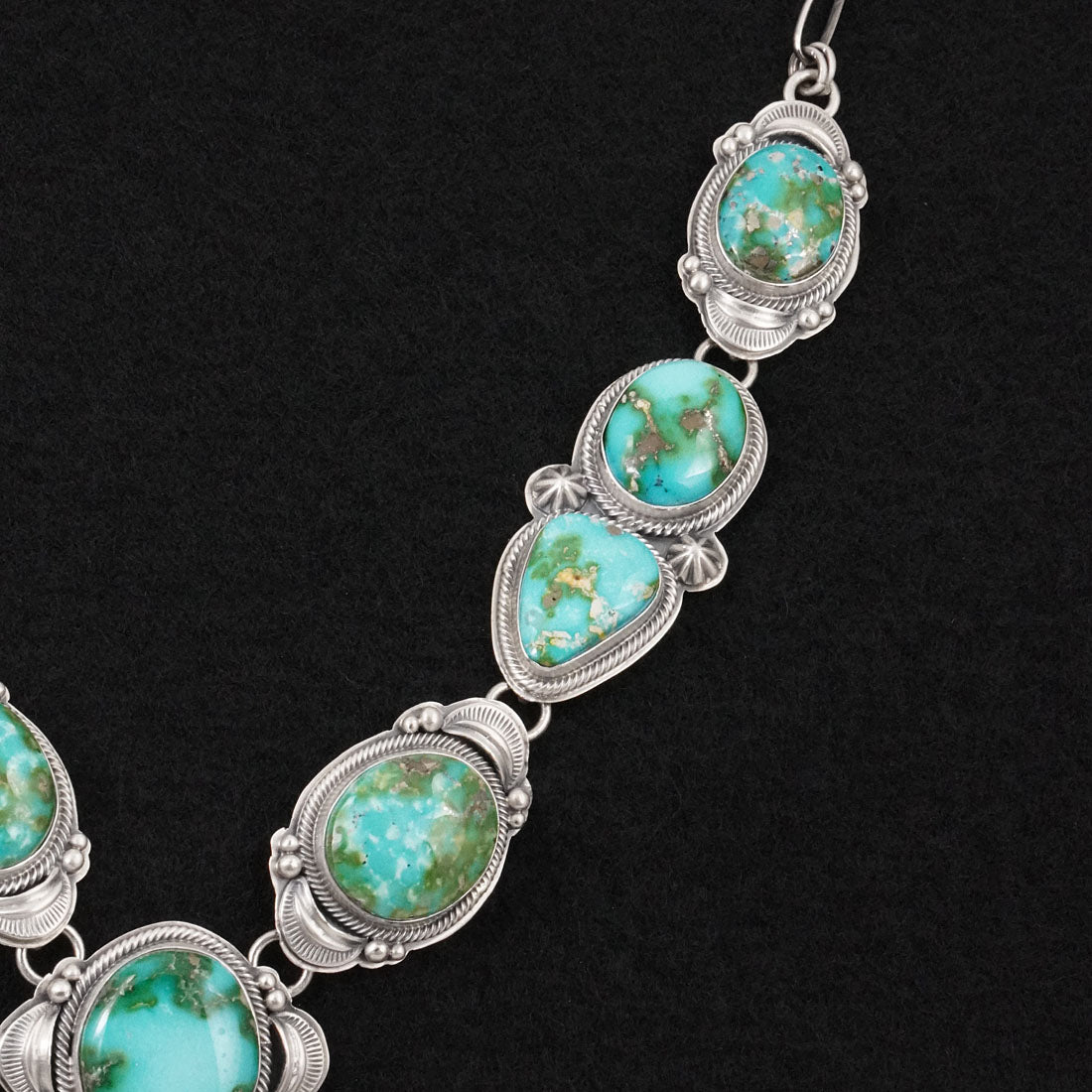 Randy Boyd Turquoise & Sterling Silver Necklace Set