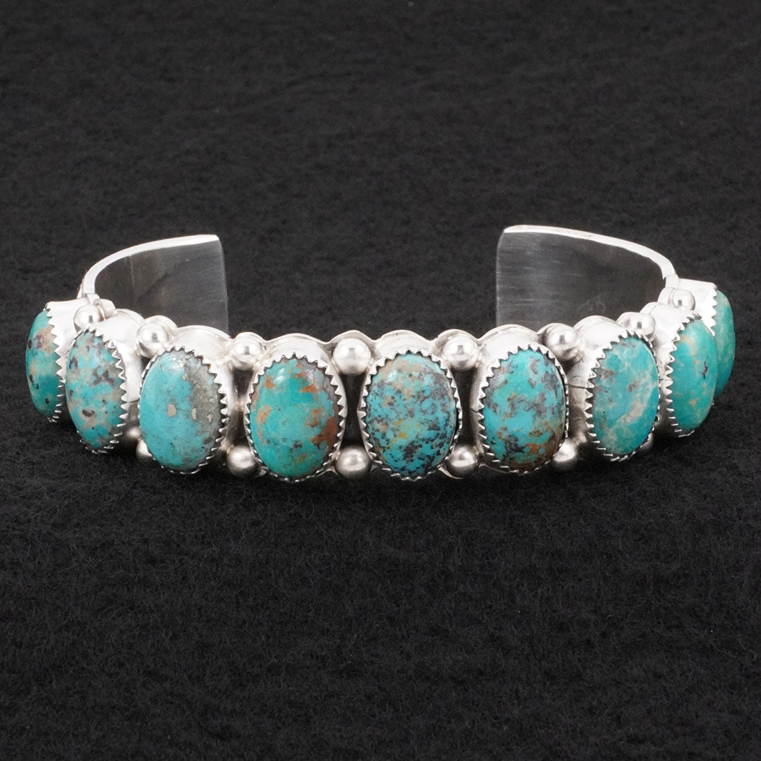 Wilbert Muskett Sr. Turquoise & Sterling Silver Bracelet