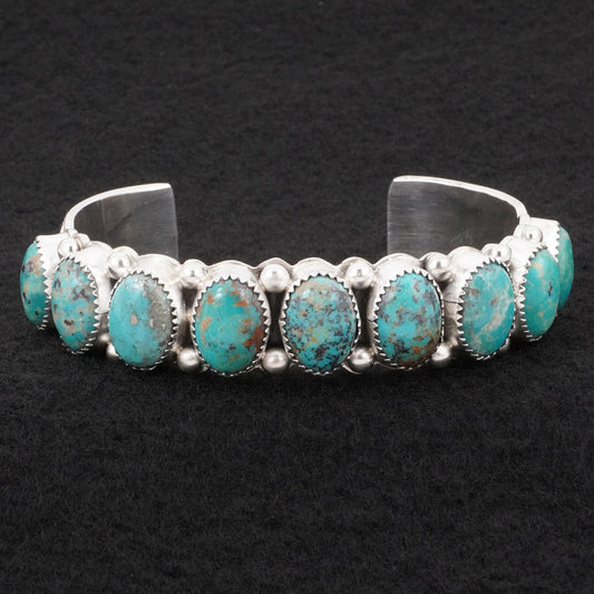 Wilbert Muskett Sr. Turquoise & Sterling Silver Bracelet