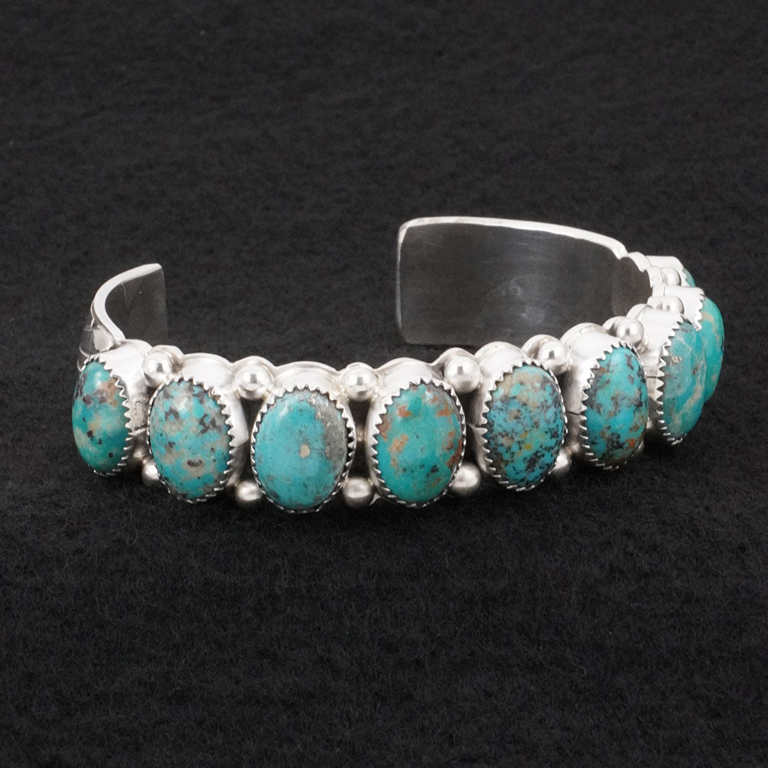 Wilbert Muskett Sr. Turquoise & Sterling Silver Bracelet