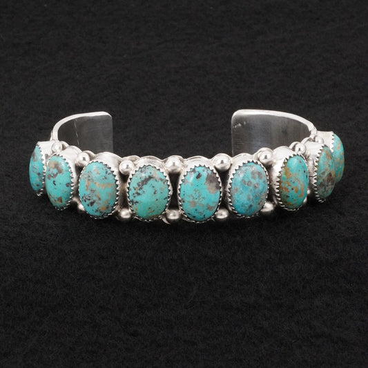 Wilbert Muskett Sr. Turquoise & Sterling Silver Bracelet