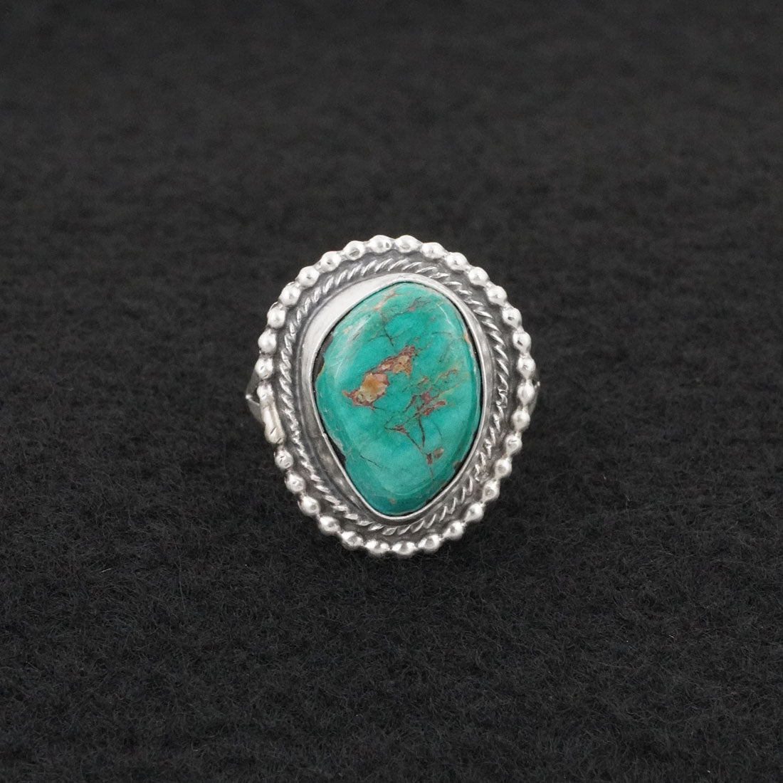 Randy Billy Turquoise & Sterling Silver Ring Size 7 – RCRM Jewelry, LLC