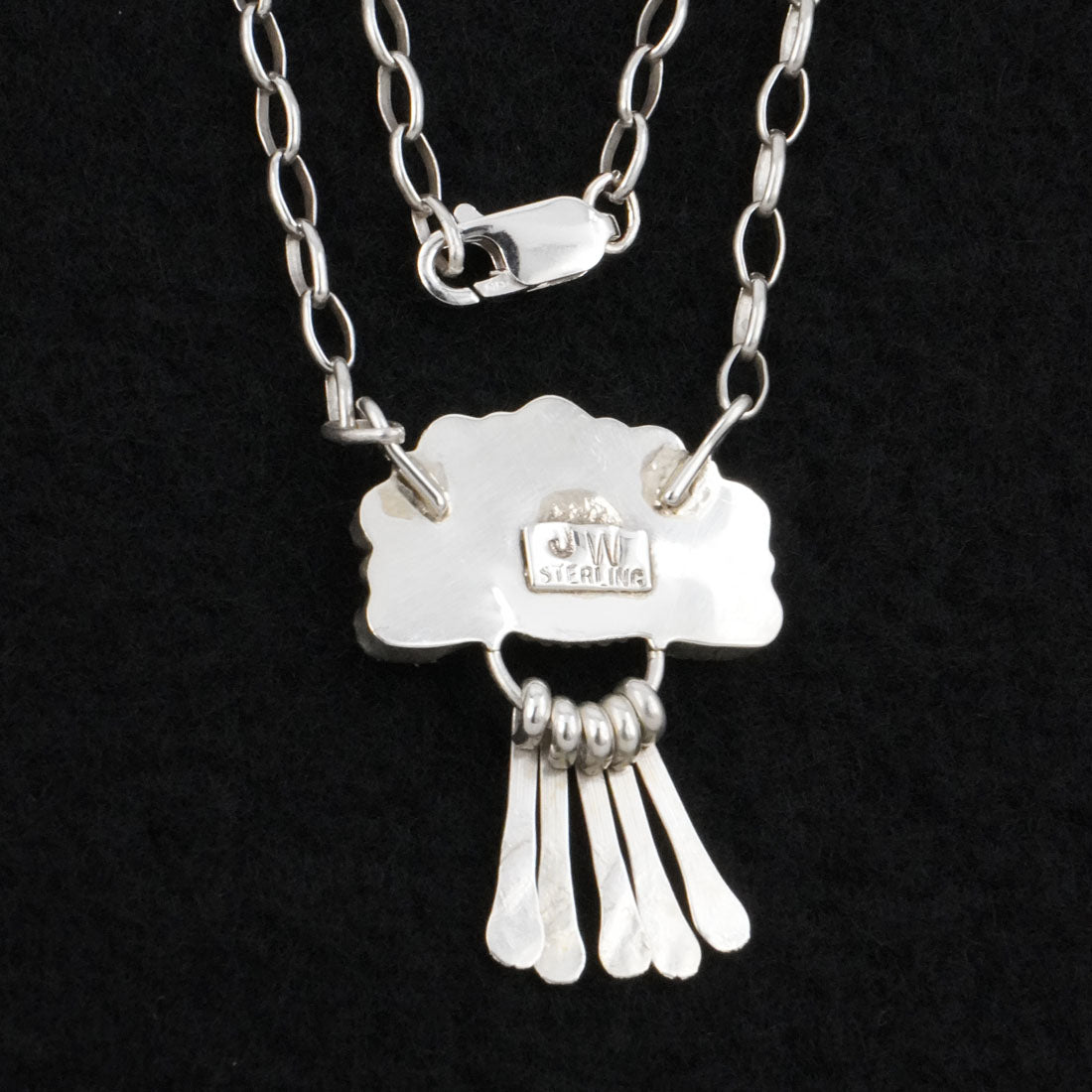 Justina Wilson Turquoise & Sterling Silver Necklace