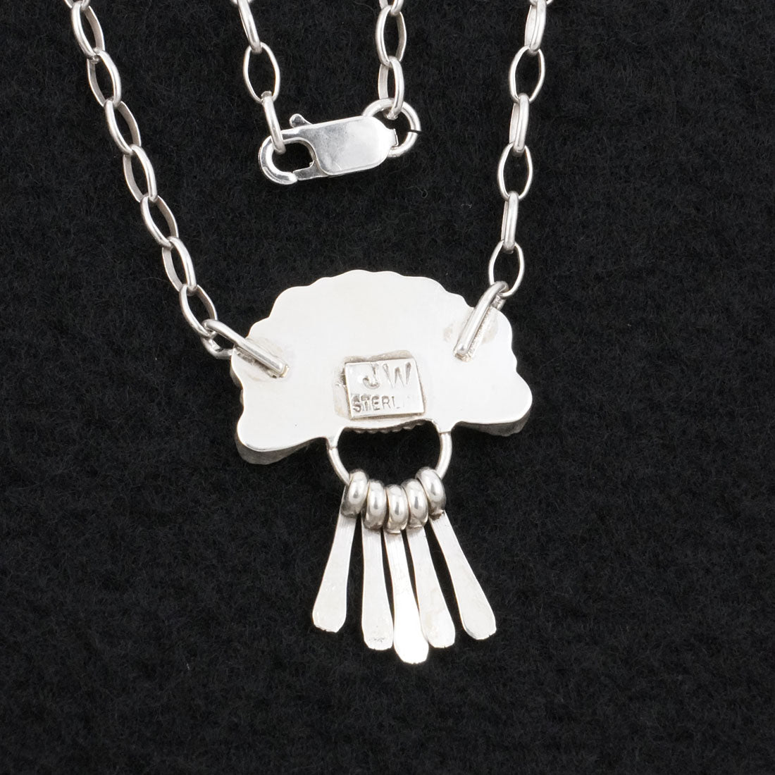 Justina Wilson Turquoise & Sterling Silver Necklace