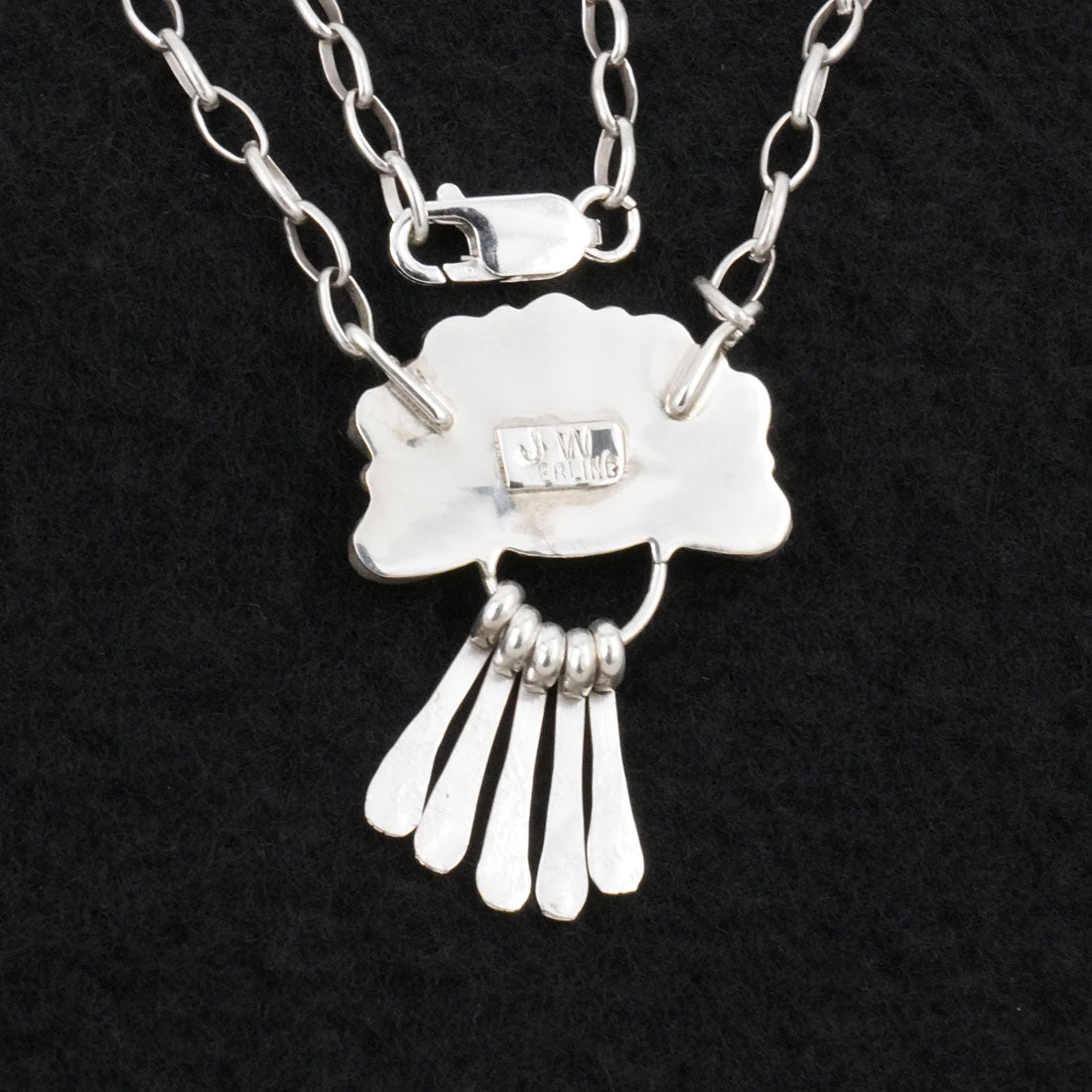 Justina Wilson Turquoise & Sterling Silver Necklace